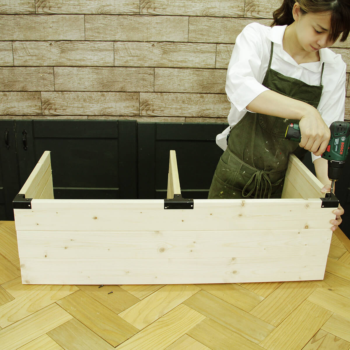 T型ジョイント金具 1×4用 DIY-ID